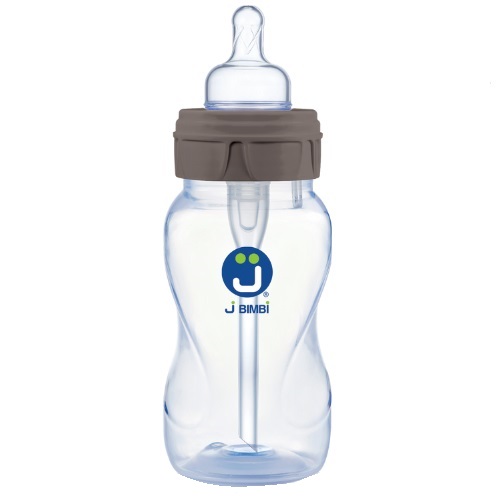 J bimbi classic 260 ml biberon marrone