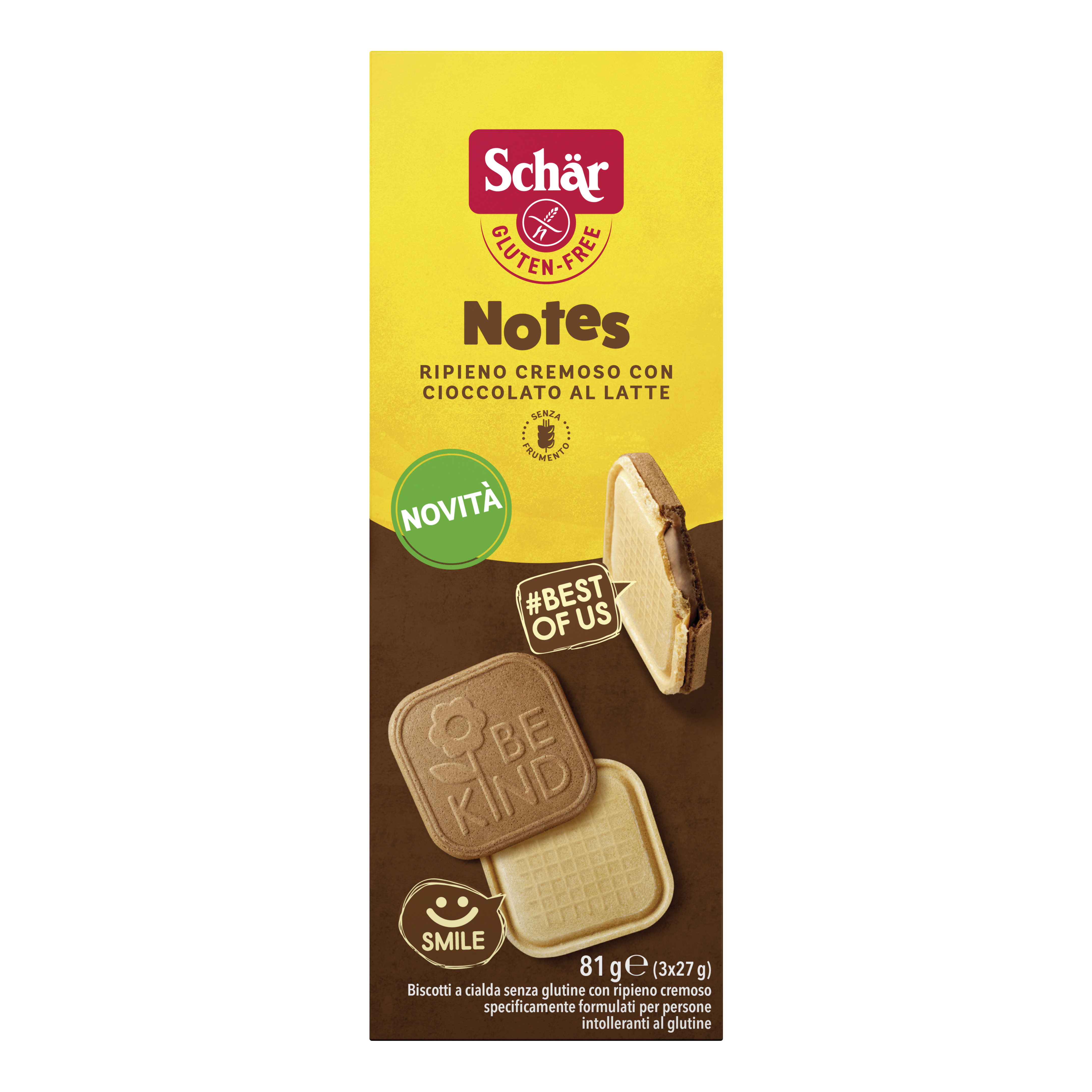 Schar notes biscotto 81 g