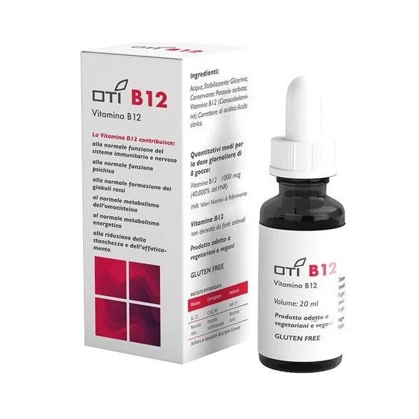Oti b12 vitamina b12 gocce 20 ml