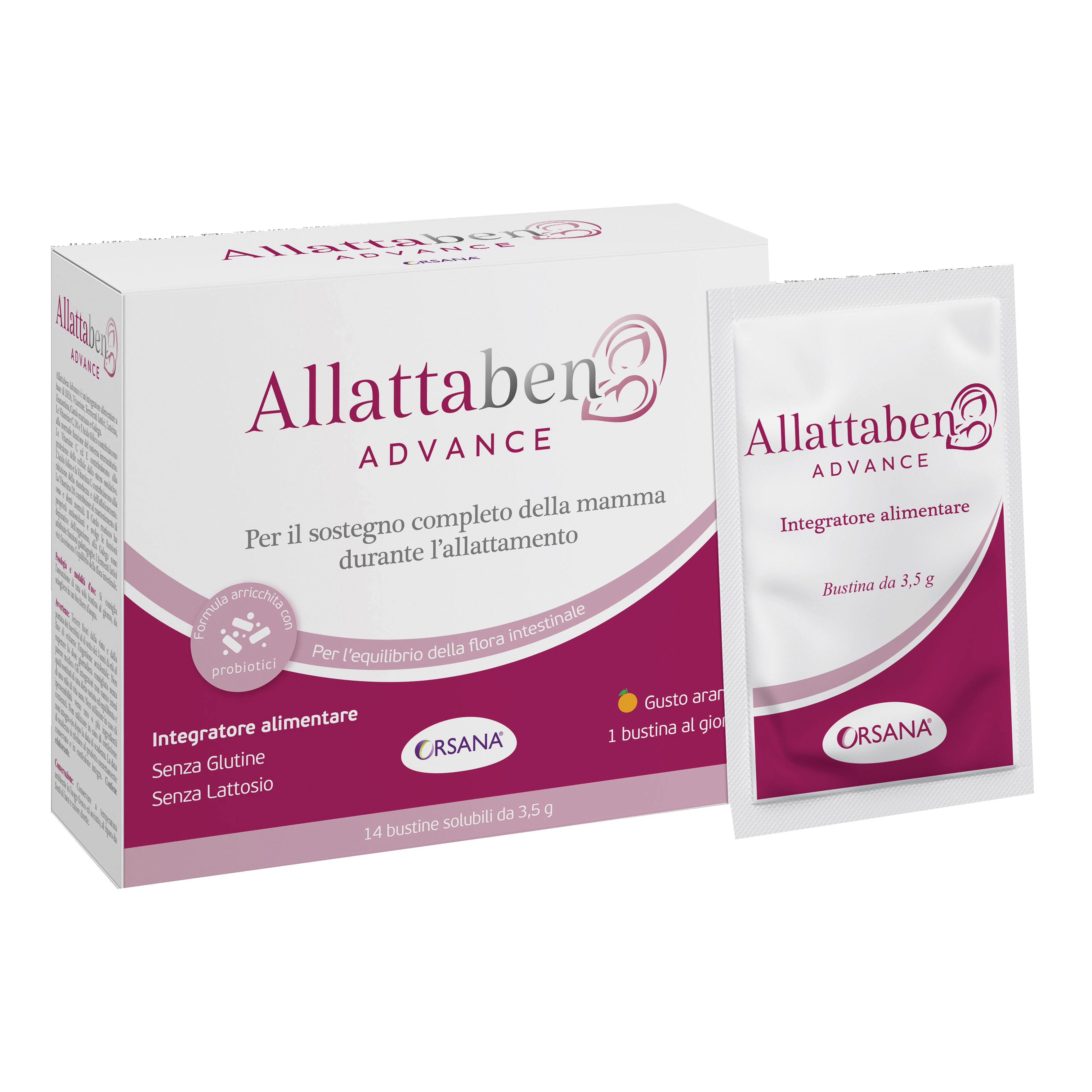 Allattaben advance 14 bustine da 3,5 g