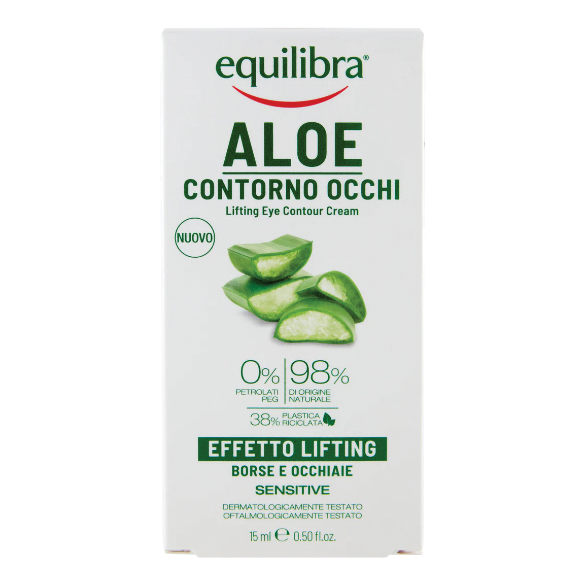 Equilibra viso aloe contorno occhi effetto lifting 15 ml
