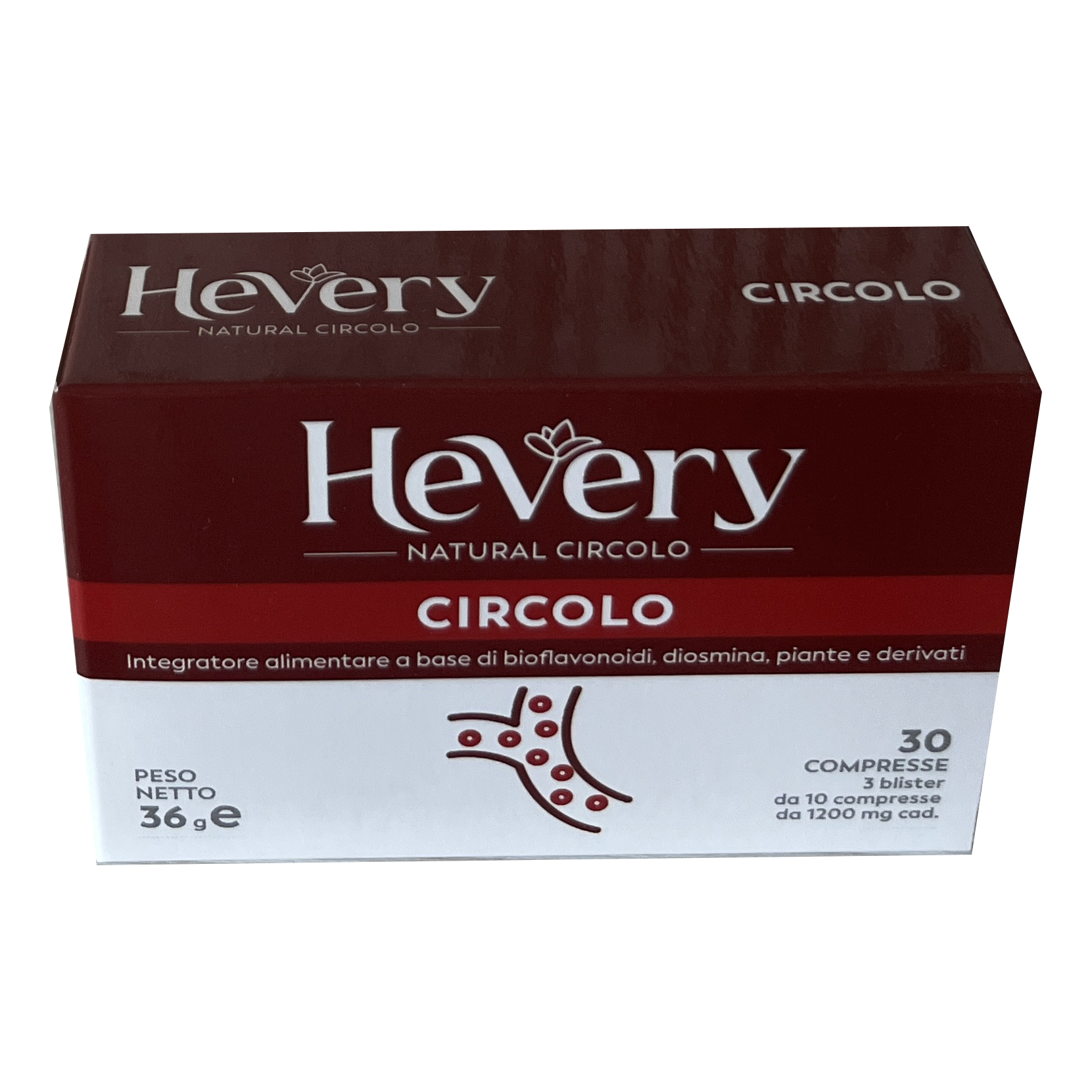 Hevery natural circolo 30 compresse