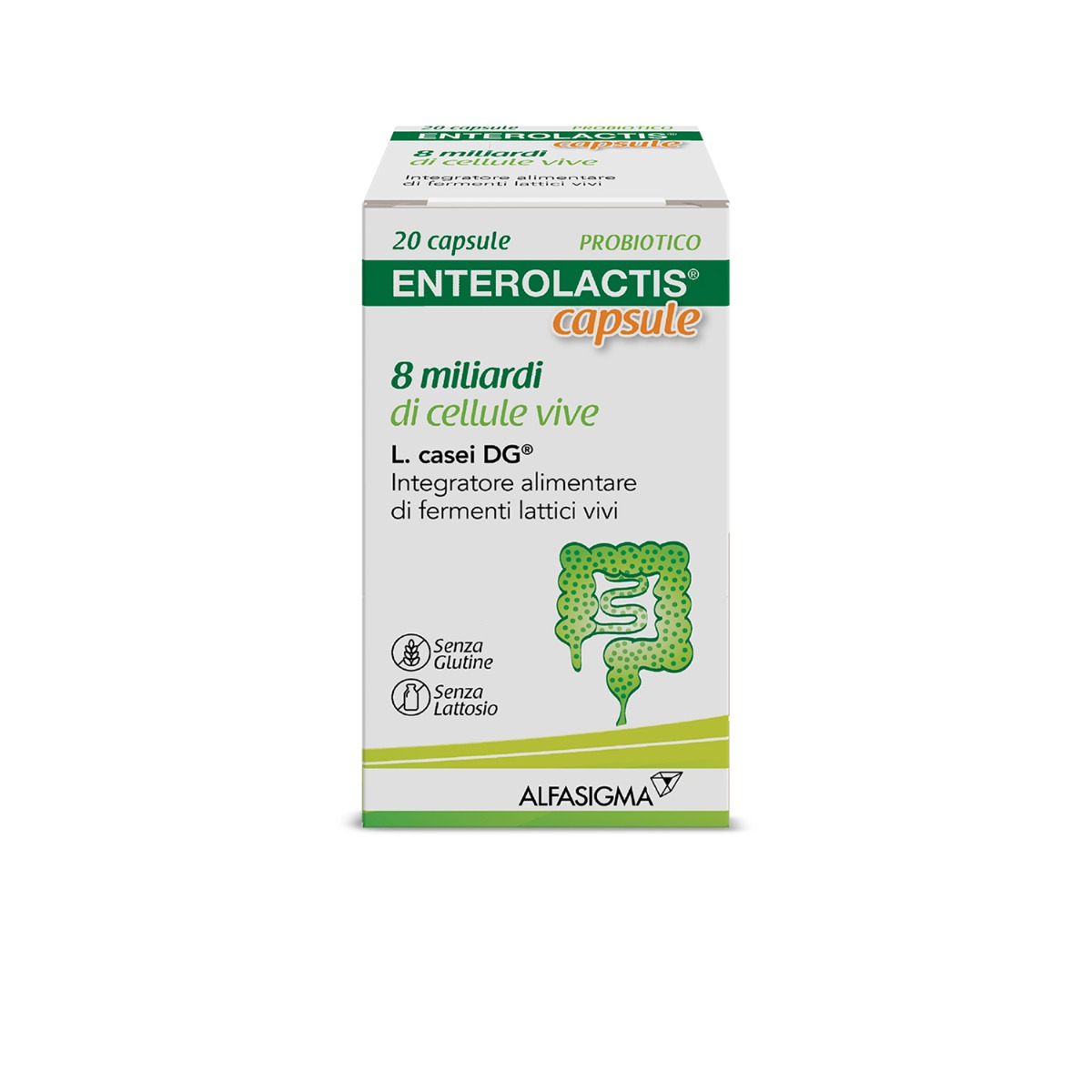 Enterolactis Integratore Di Fermenti Lattici 20 Capsule