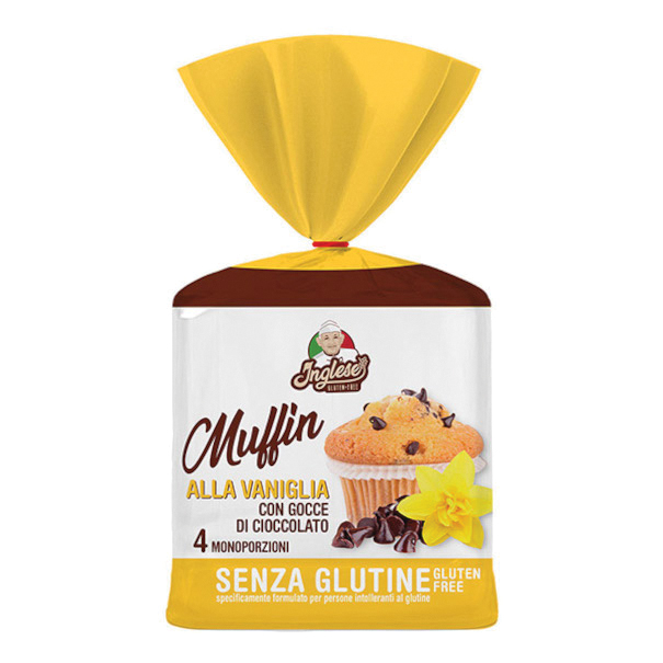 Inglese muffin vaniglia con gocce di cioccolato 200 g