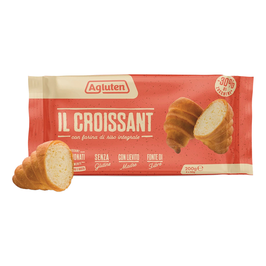 Agluten il croissant fr 4 pezzi da 50 g