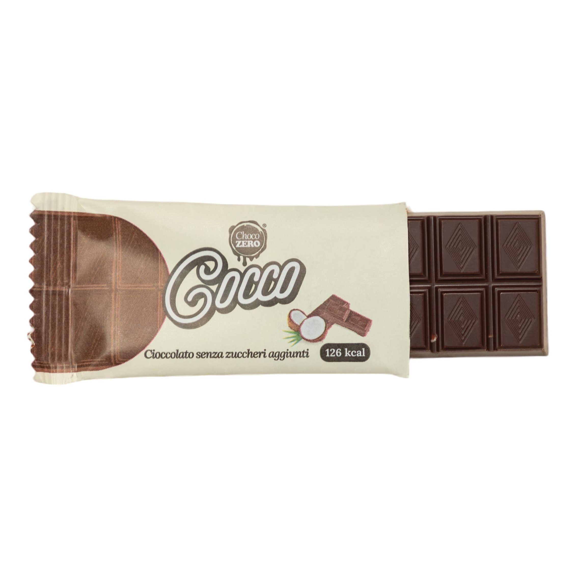 Choco zero tavoletta cocco 25 g