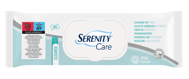 Serenity Salviette Detergenti 63 Pezzi