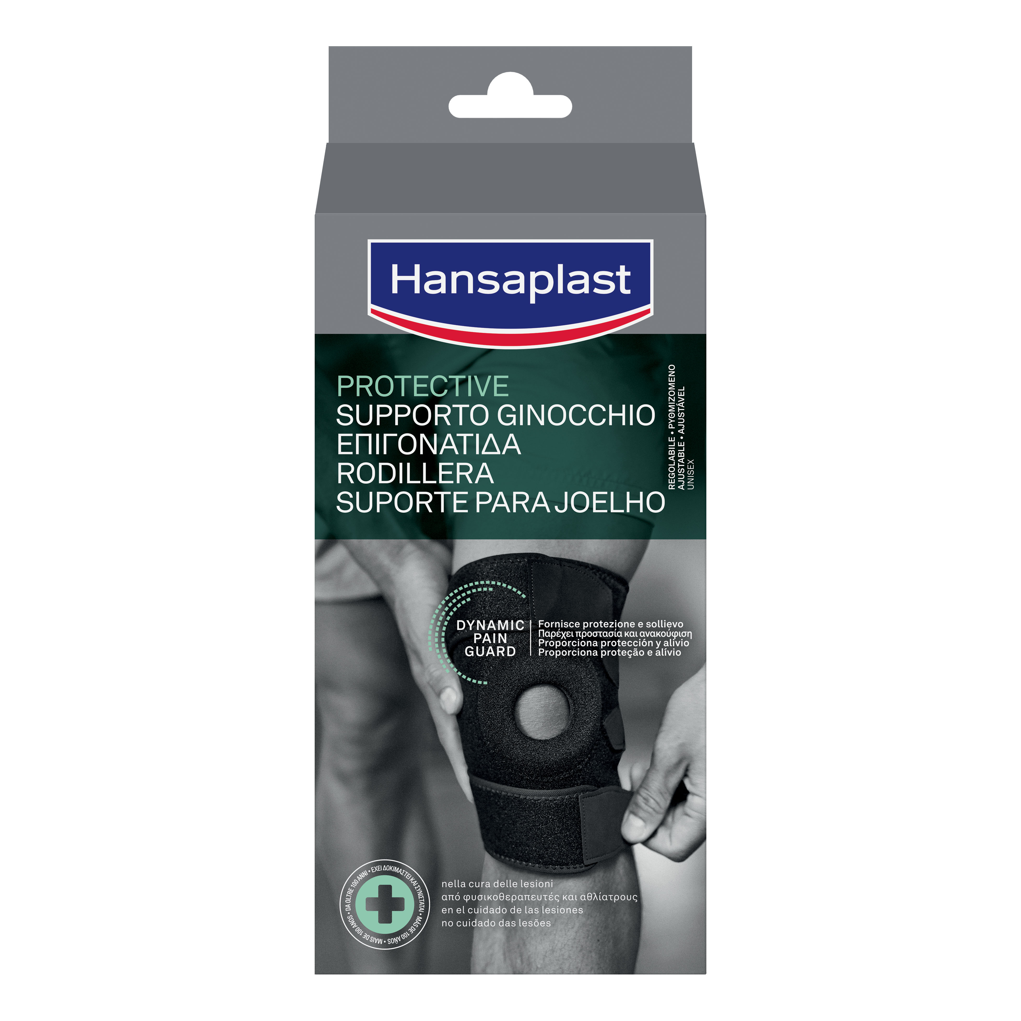 Supporto ginocchio hansaplast protective