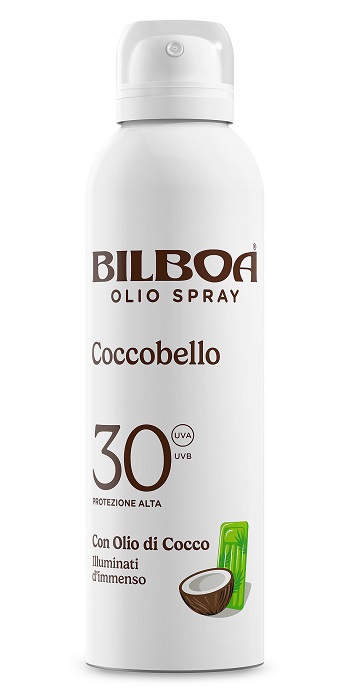 Bilboa coconut glow olio bov spf 30 150 ml
