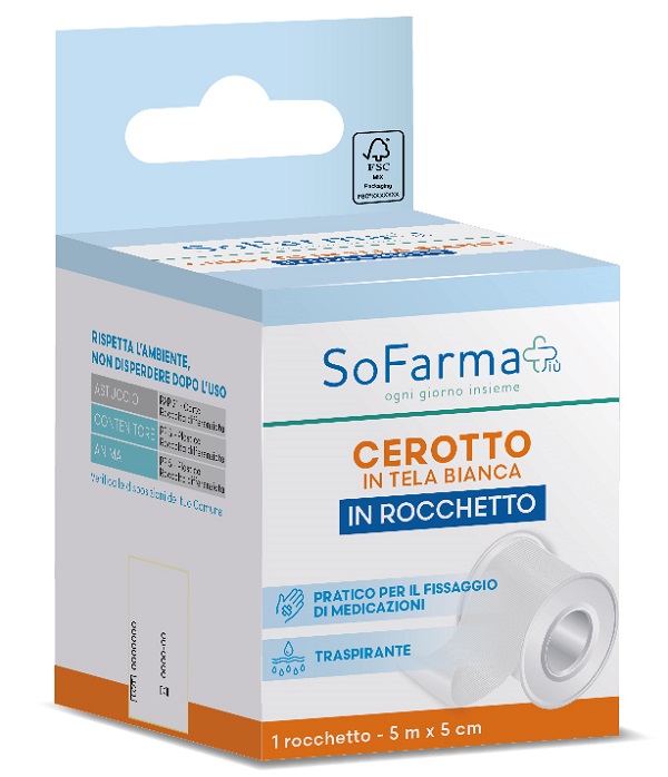 Rocchetto tela sofarmapiu' m 5x5 cm