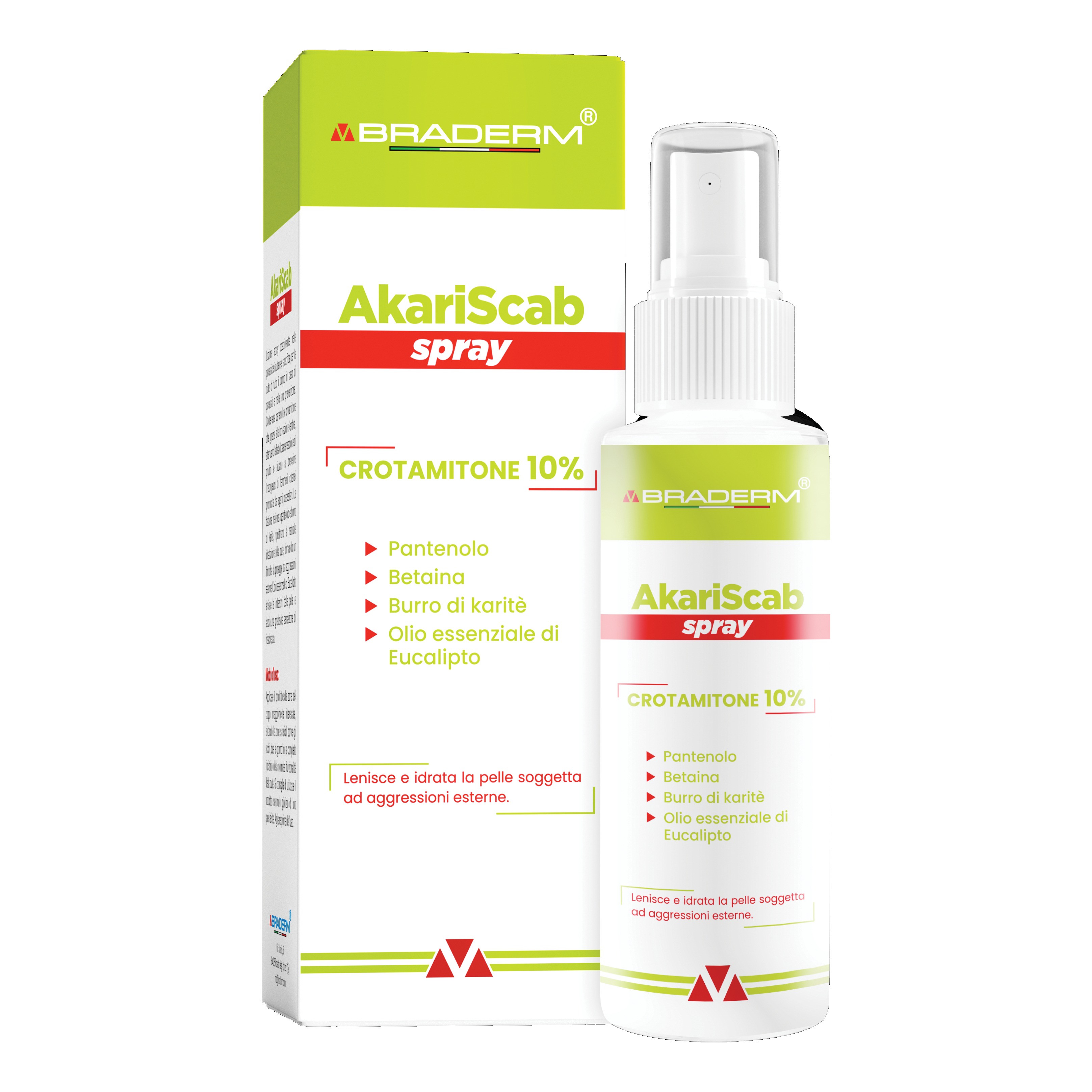 Akariscab spray 100 ml braderm