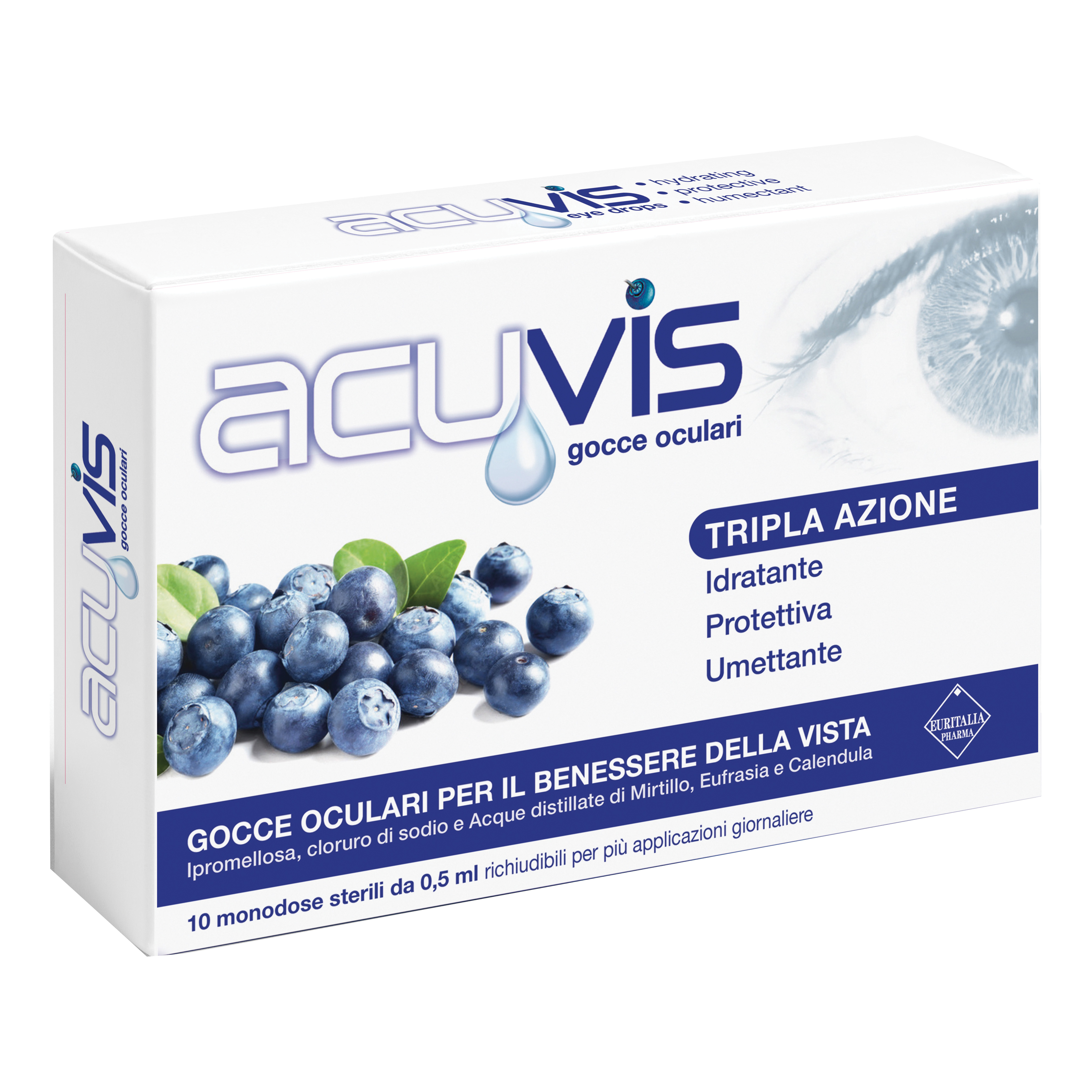Acuvis gocce oculari 10fl 0,5m - Immagine 7