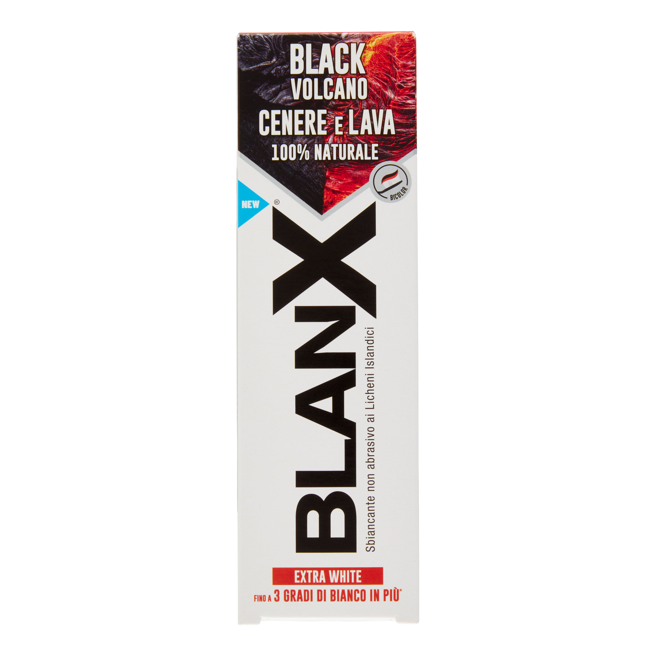 Blanx Black Volcano Dentifricio Sbiancante 75 ml