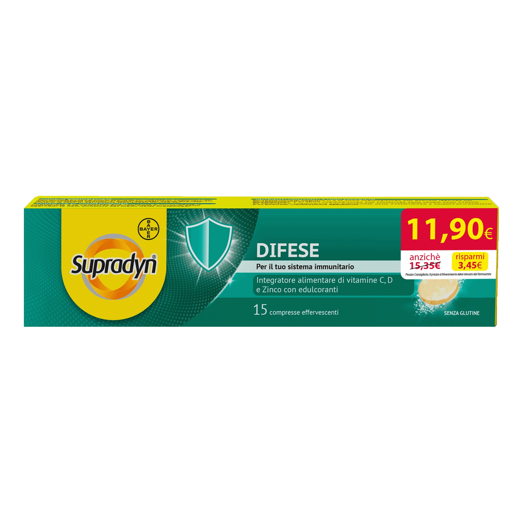 Supradyn difese adulto 15 compresse promo