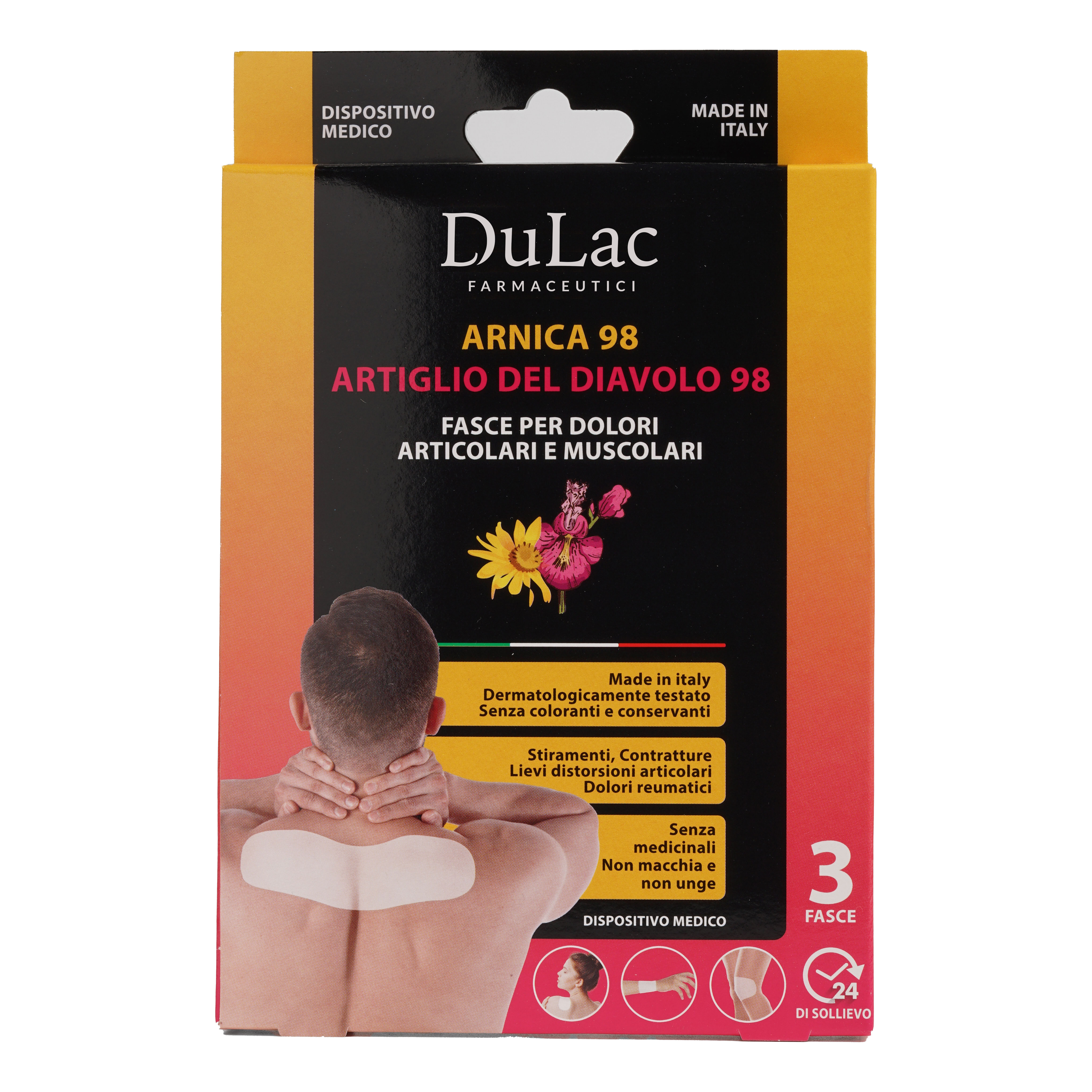 Cerotto cervicale dulac arnica 98 3 pezzi