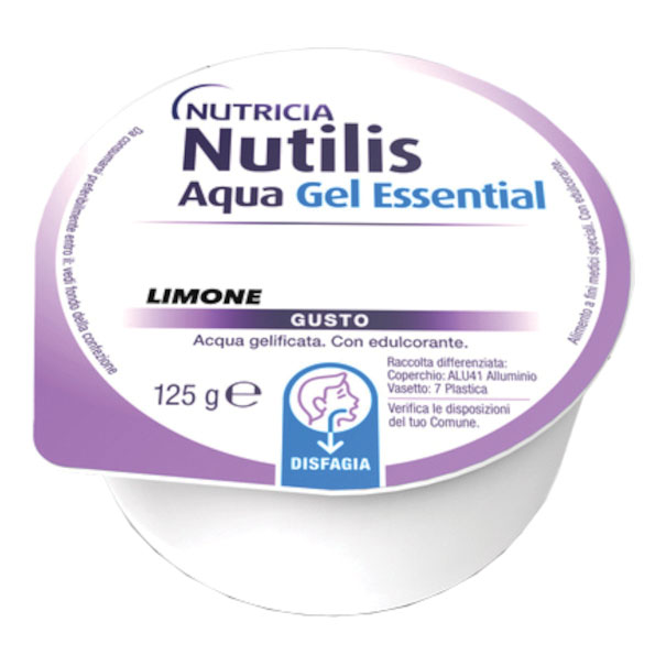 Nutilis Aqua Gel Bevanda Di Facile Ingestione Gusto Th Al Limone 4x...