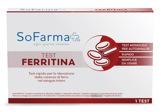 Sofarmapiu' test autodiagnostico ferritina