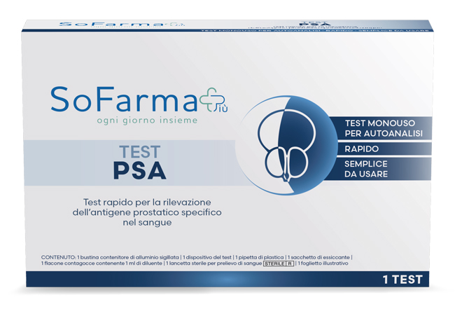 Sofarmapiu' test autodiagnostico psa