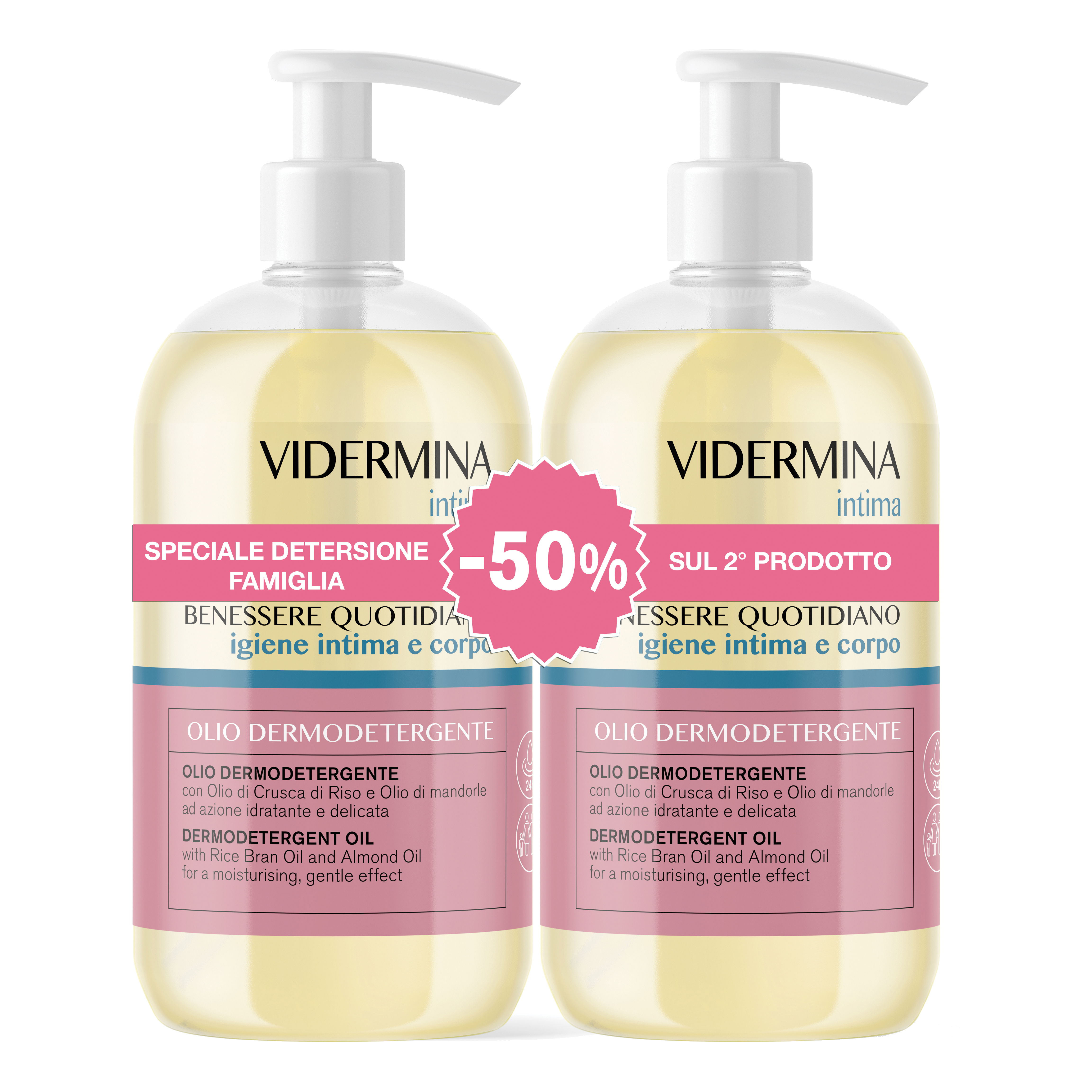 Vidermina intimo olio detergente 500 ml