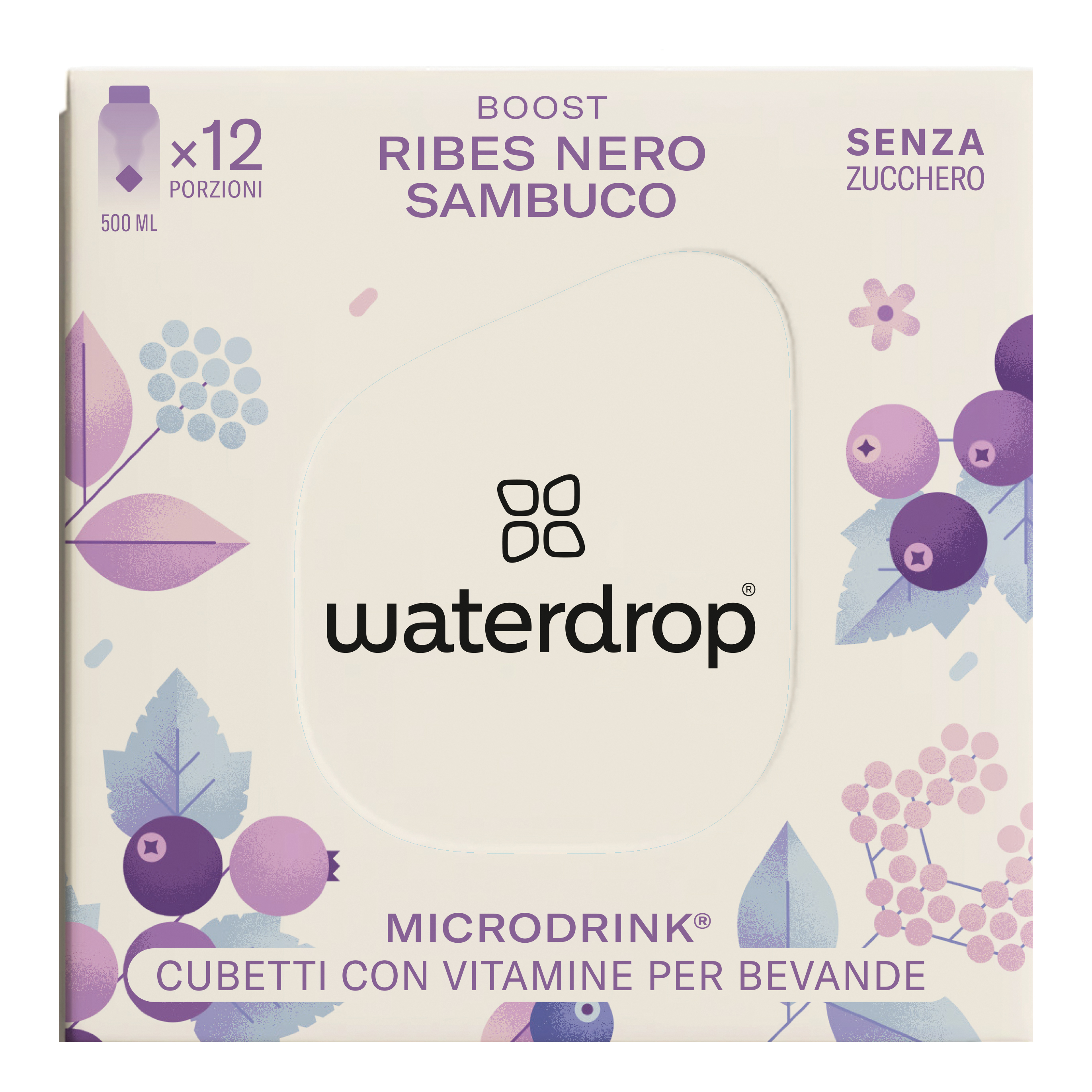Waterdrop microdrink boost 12 cubetti