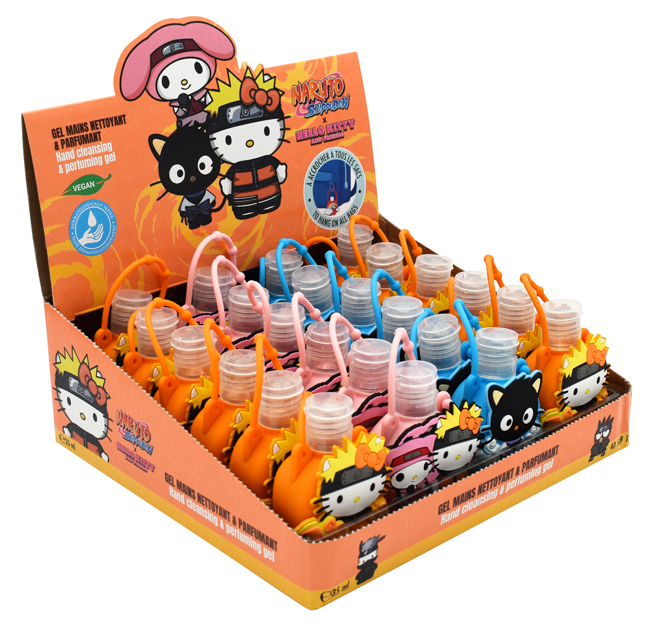 Take care hello kitty/naruto gel detergente e profumante mani 35 ml