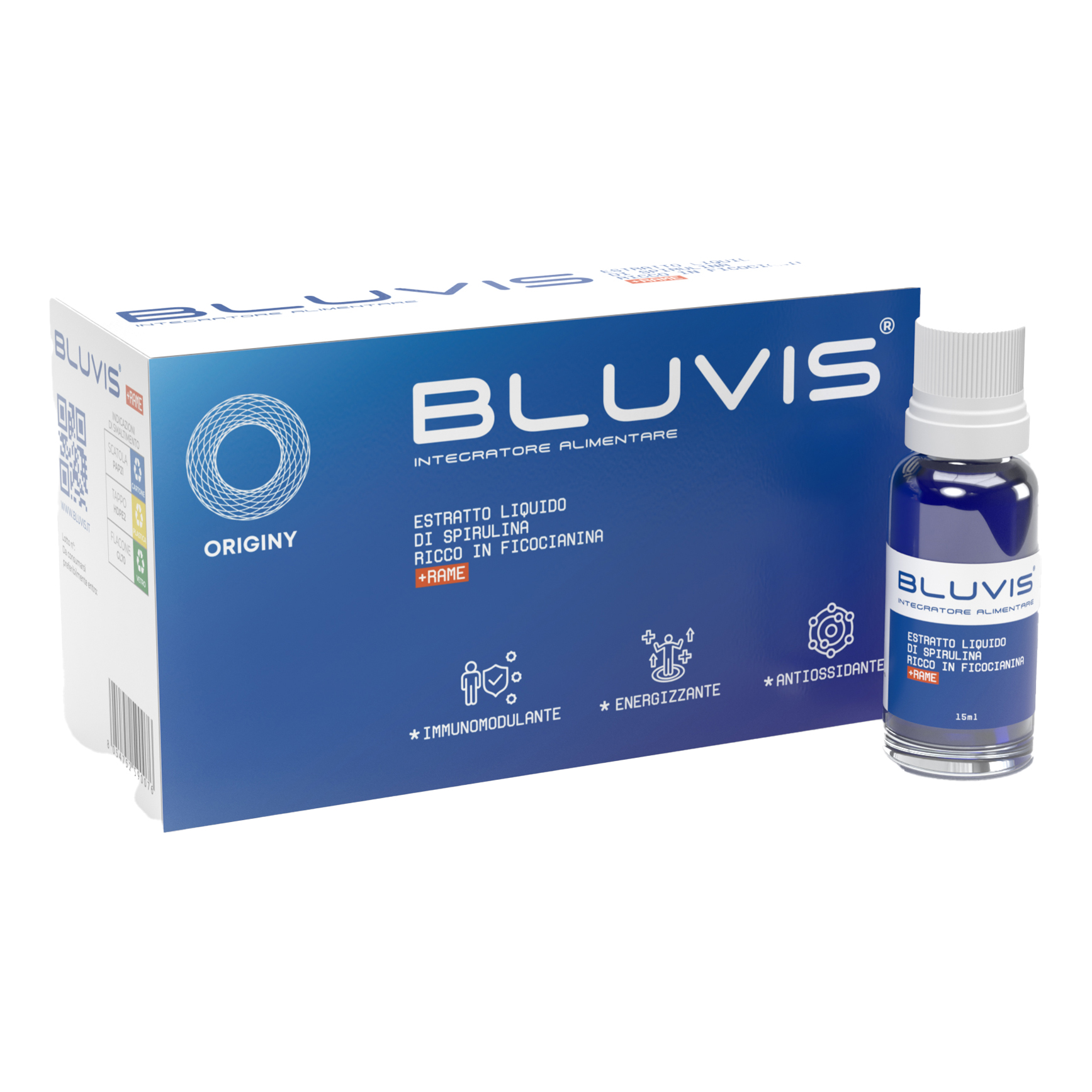 Bluvis 10 flaconi da 15 ml