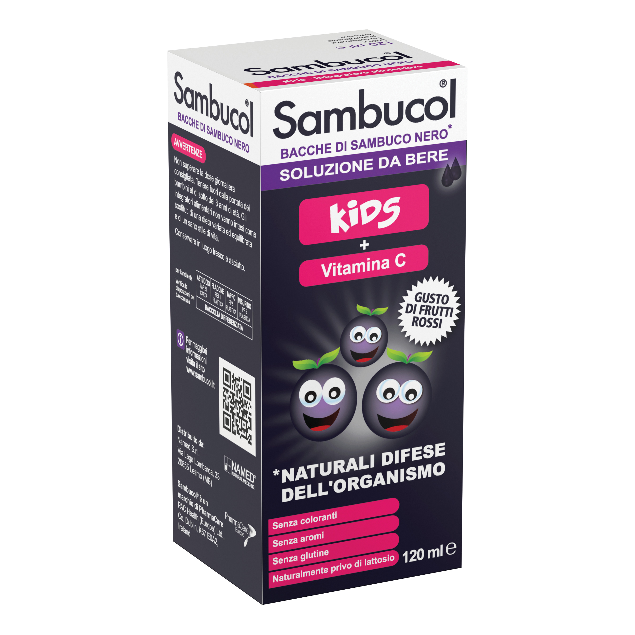 Sambucol Kids Soluzione da Bere 120 ml
