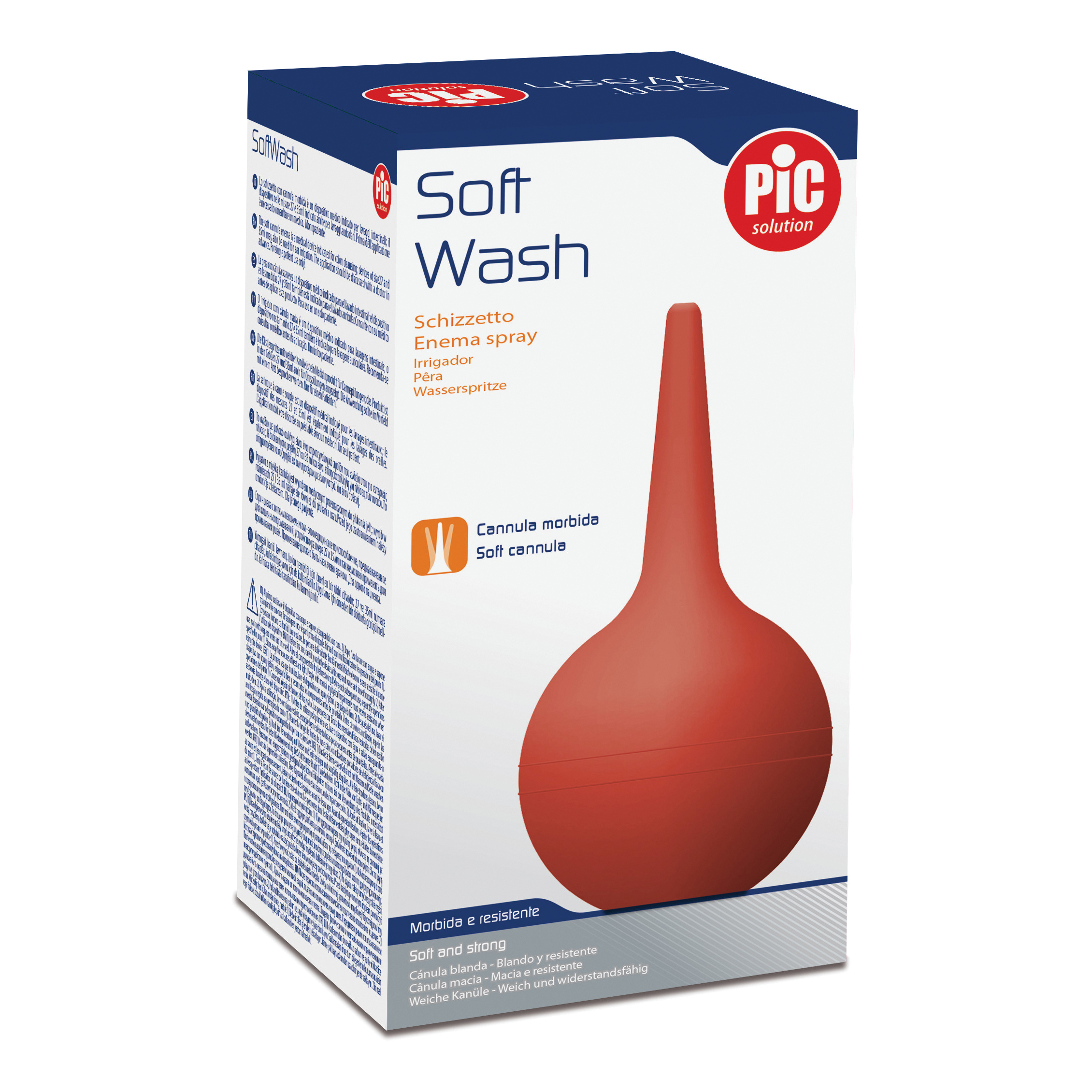 Pic SoftWash Schizzetto Con Cannula Morbida E Resistente 250ml