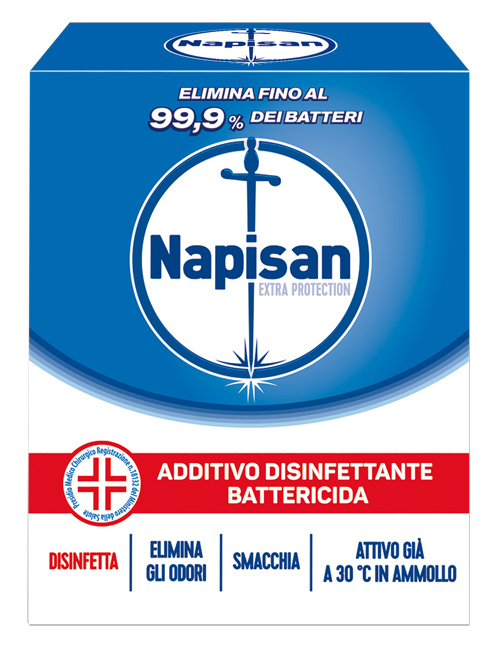 NAPISAN - Extra Protection - Additivo Igienizzante Battericida Polvere 500 G