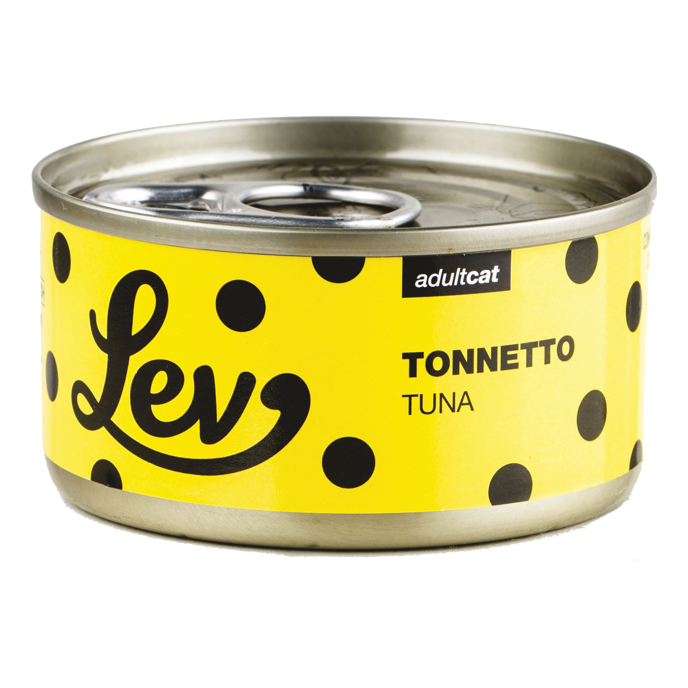 Lev Gatto Lattina In Acqua Di Cottura Adulto Tonnetto 70 Gr