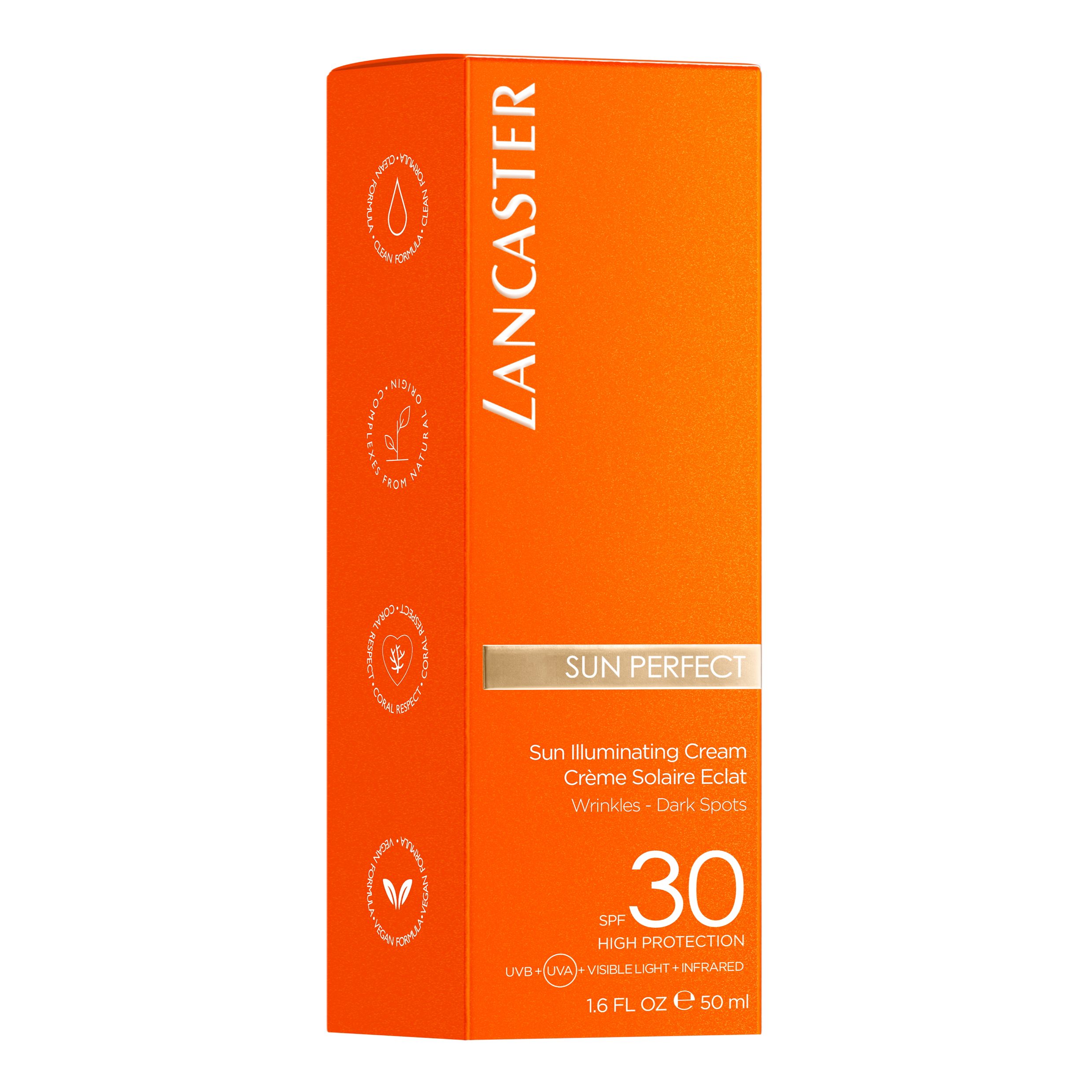 Lancaster sun perfect illuminating cream sfp30 new