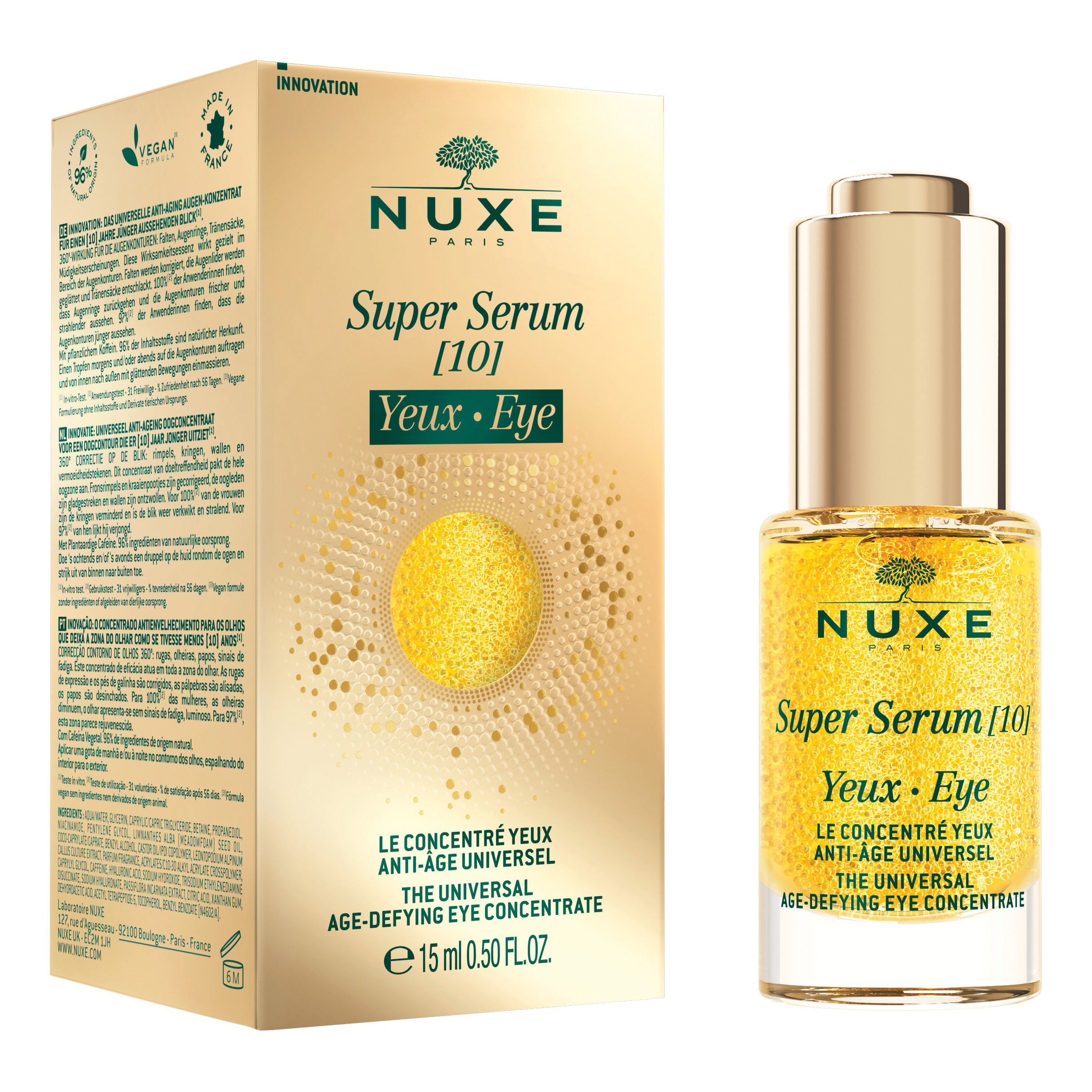 Nuxe super serum 10 eye 15 ml