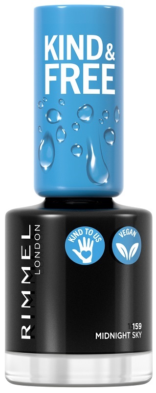 Rimmel smalto kind&amp;free 159 midnight sky 8 ml