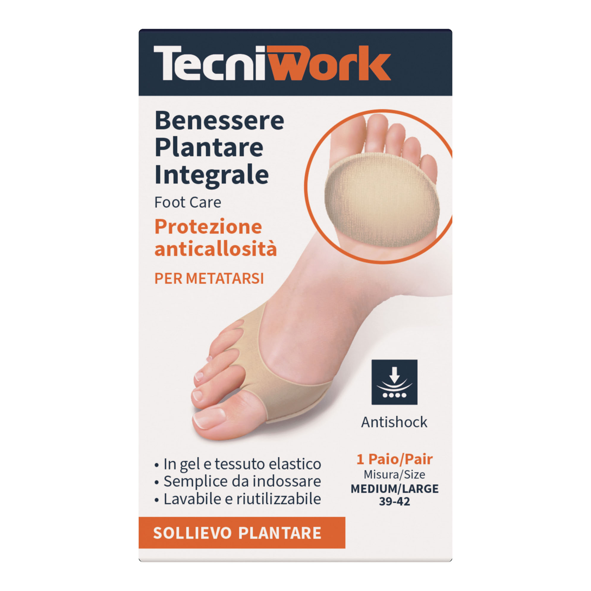 Benessere avampiede medium 1 paio