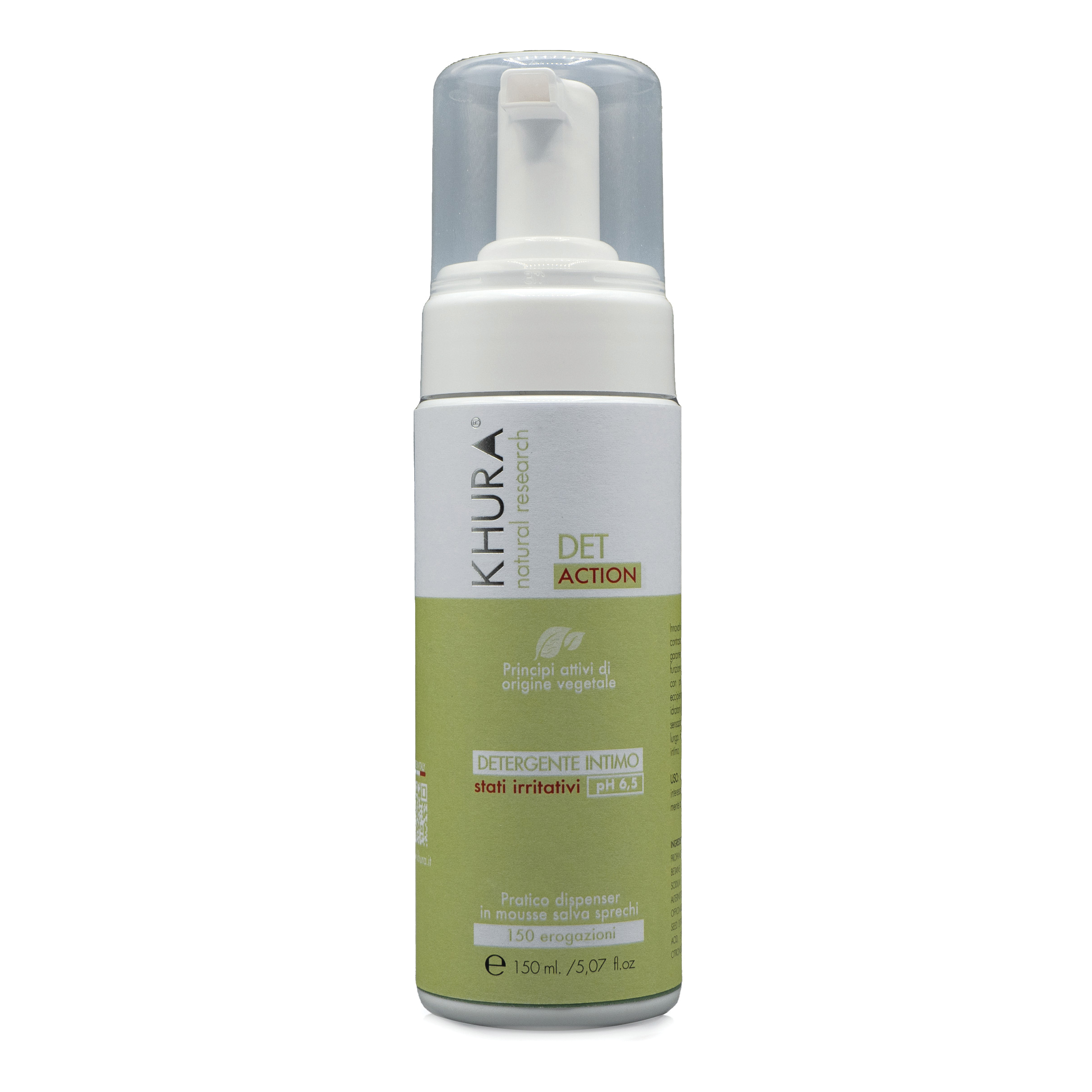 Khura det action detergente intimo stati infettivi 150 ml