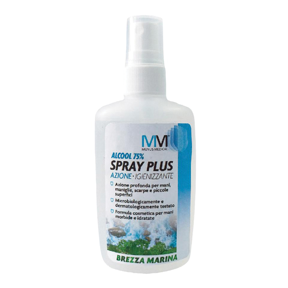Munus medical igienizzante spray mani e superfici brezza marina 110 ml
