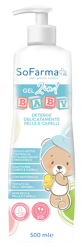 Detergente baby 2in1 500 ml sofarmapiu'