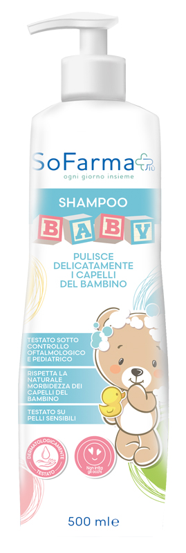 Shampoo baby 500 ml sofarmapiu