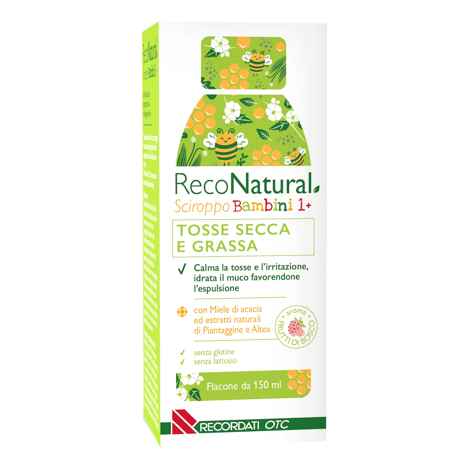 Reconatural sciroppo tosse bambini 150 ml