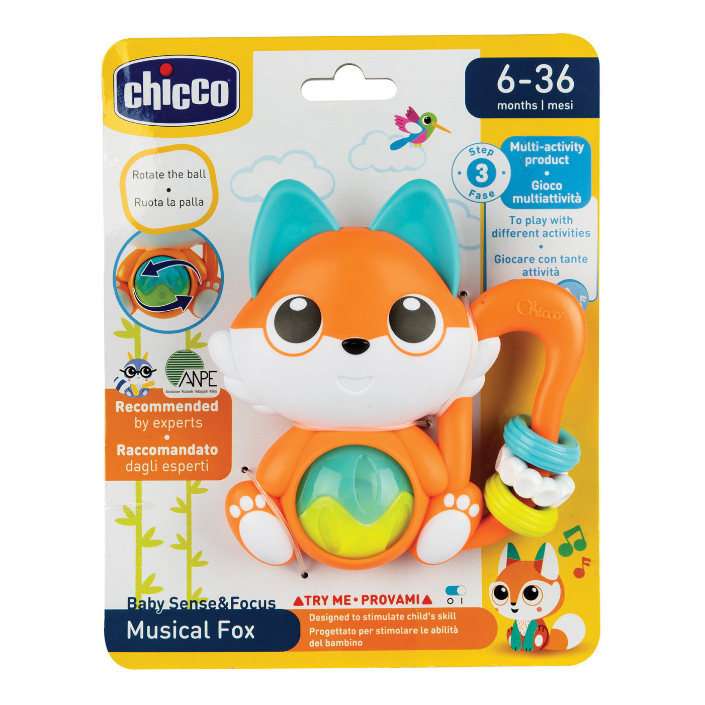 Chicco (Artsana Spa) Chicco Trillino Elettr Volpe