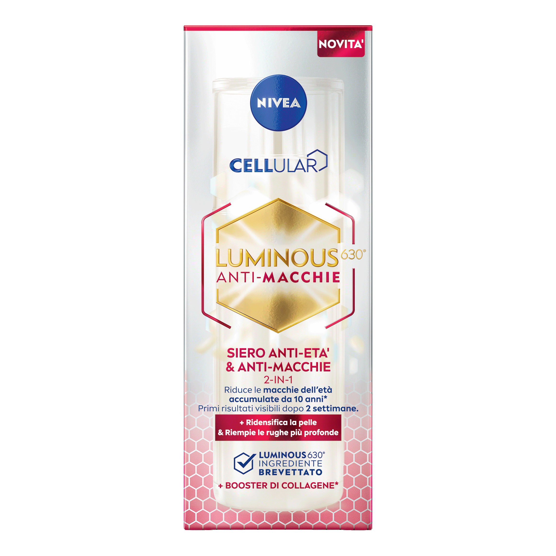 Nivea luminous 630 siero 3 in 1 anti-age 30 ml