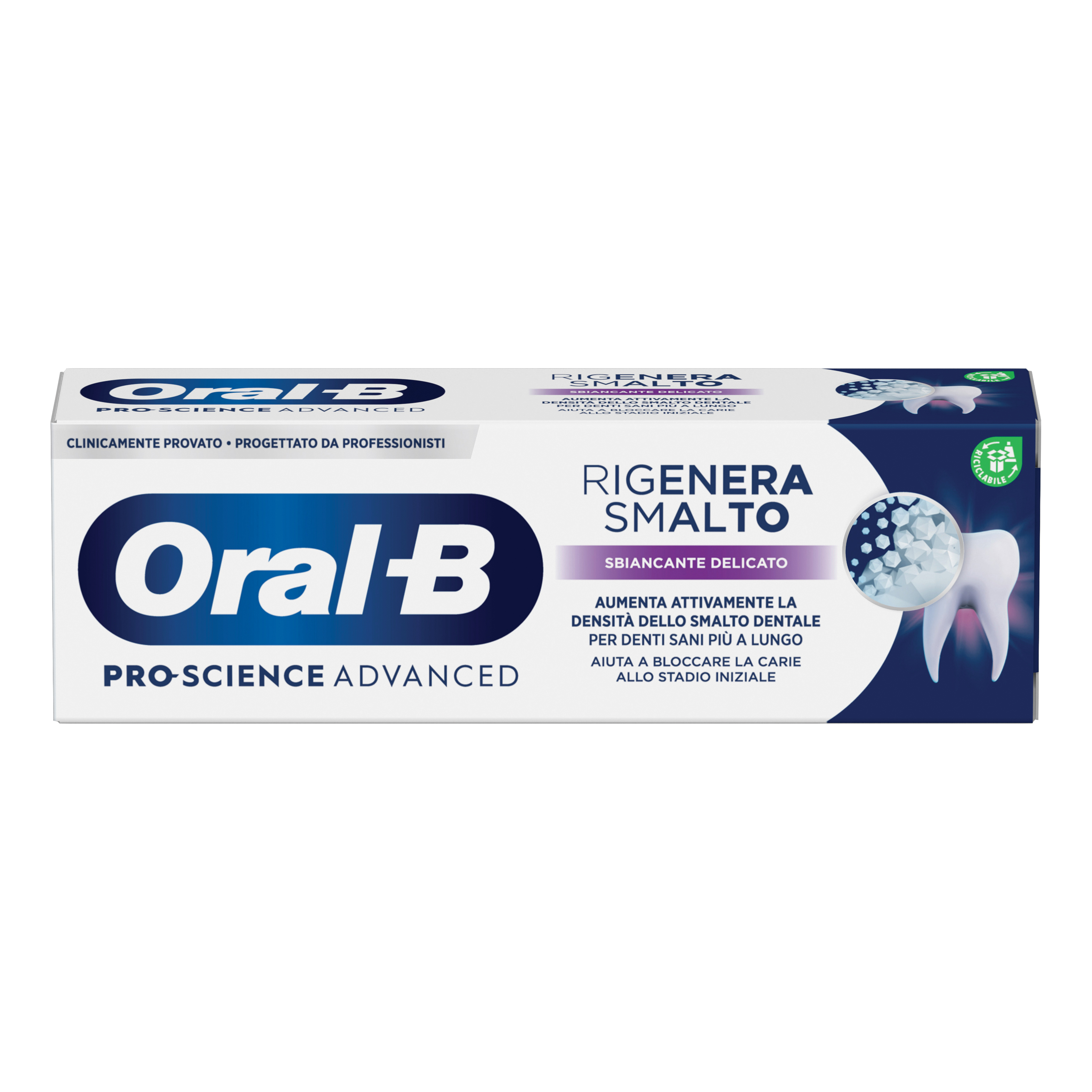 Oralb rigenera smalto sbiancante 75 ml