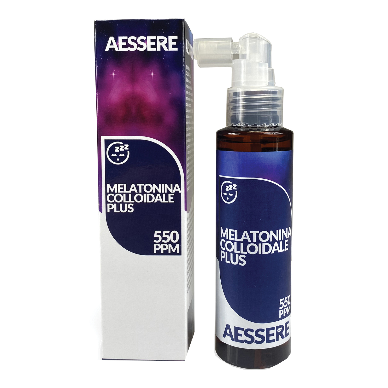 Melatonina colloidale plus 550ppm spray 100 ml