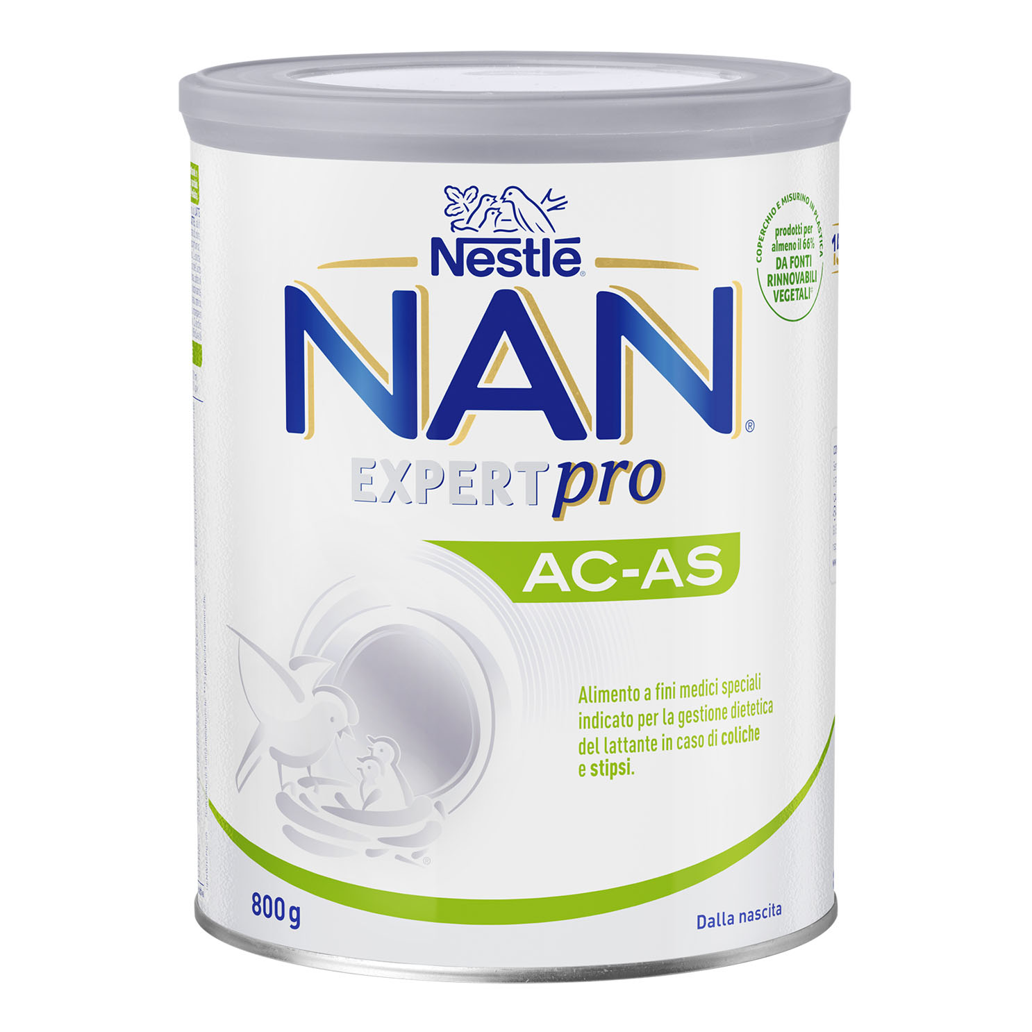 NAN Expert Pro AC-AS Latte Speciale Anti Stipsi 800 g