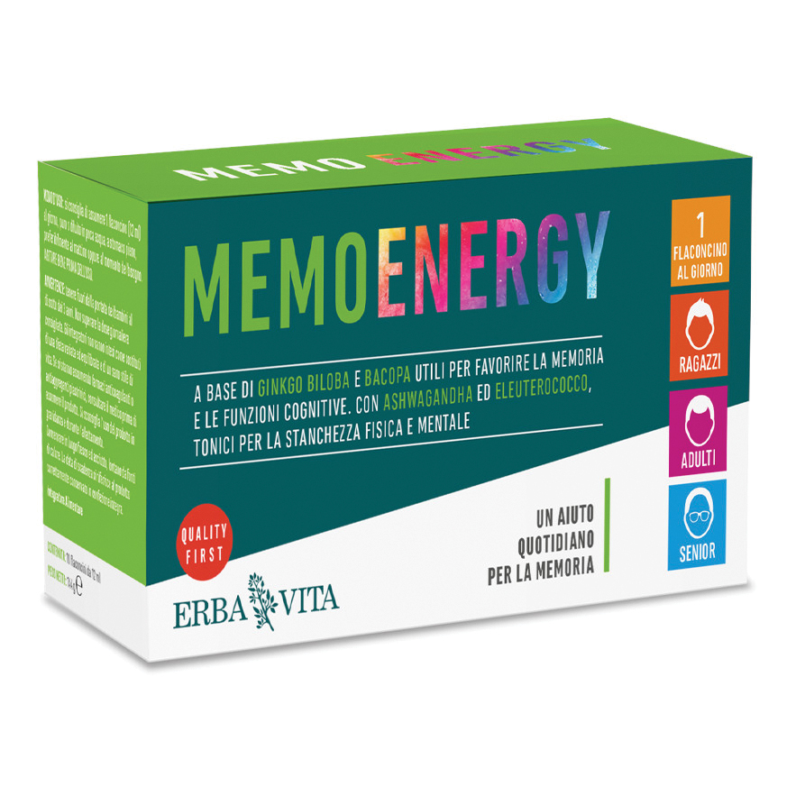 Erba Vita Memo Energy 10 Flaconcini