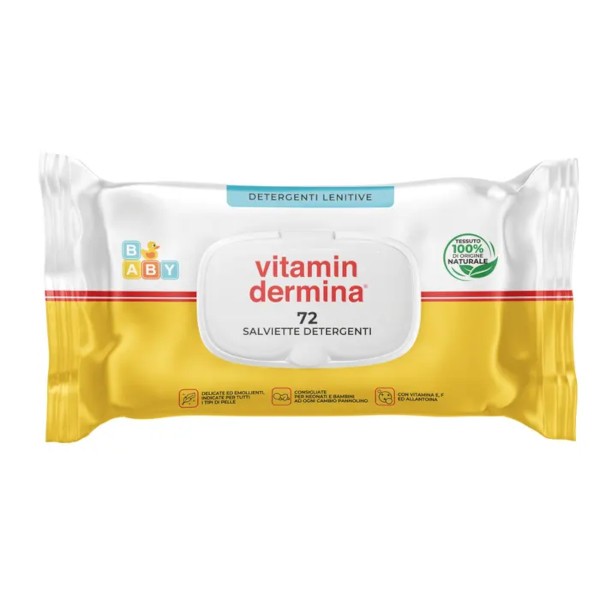 Vitamind salviette detergenti standard 72 pezzi