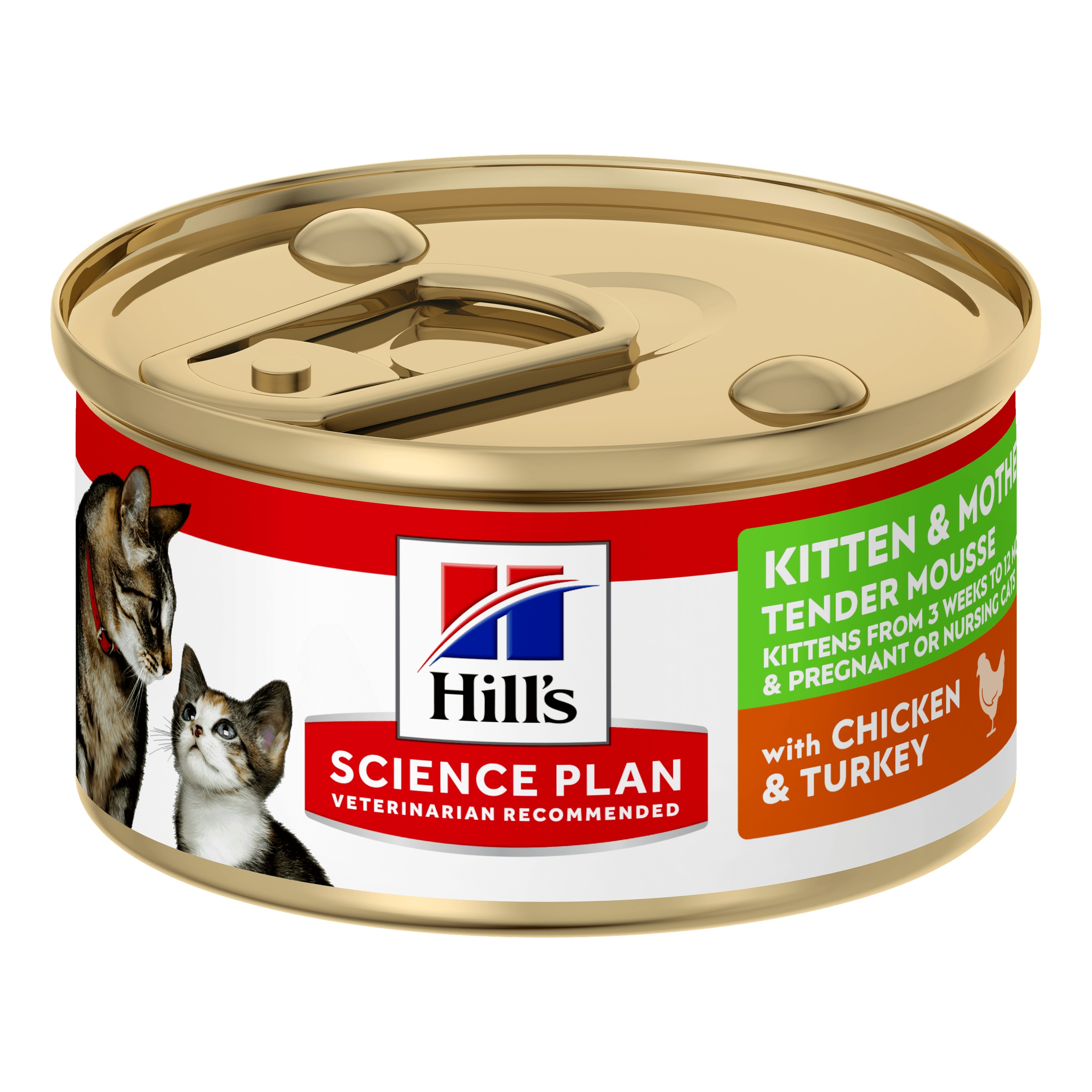 Science plan kitten &amp; mother mousse chicken &amp; turkey 85 g