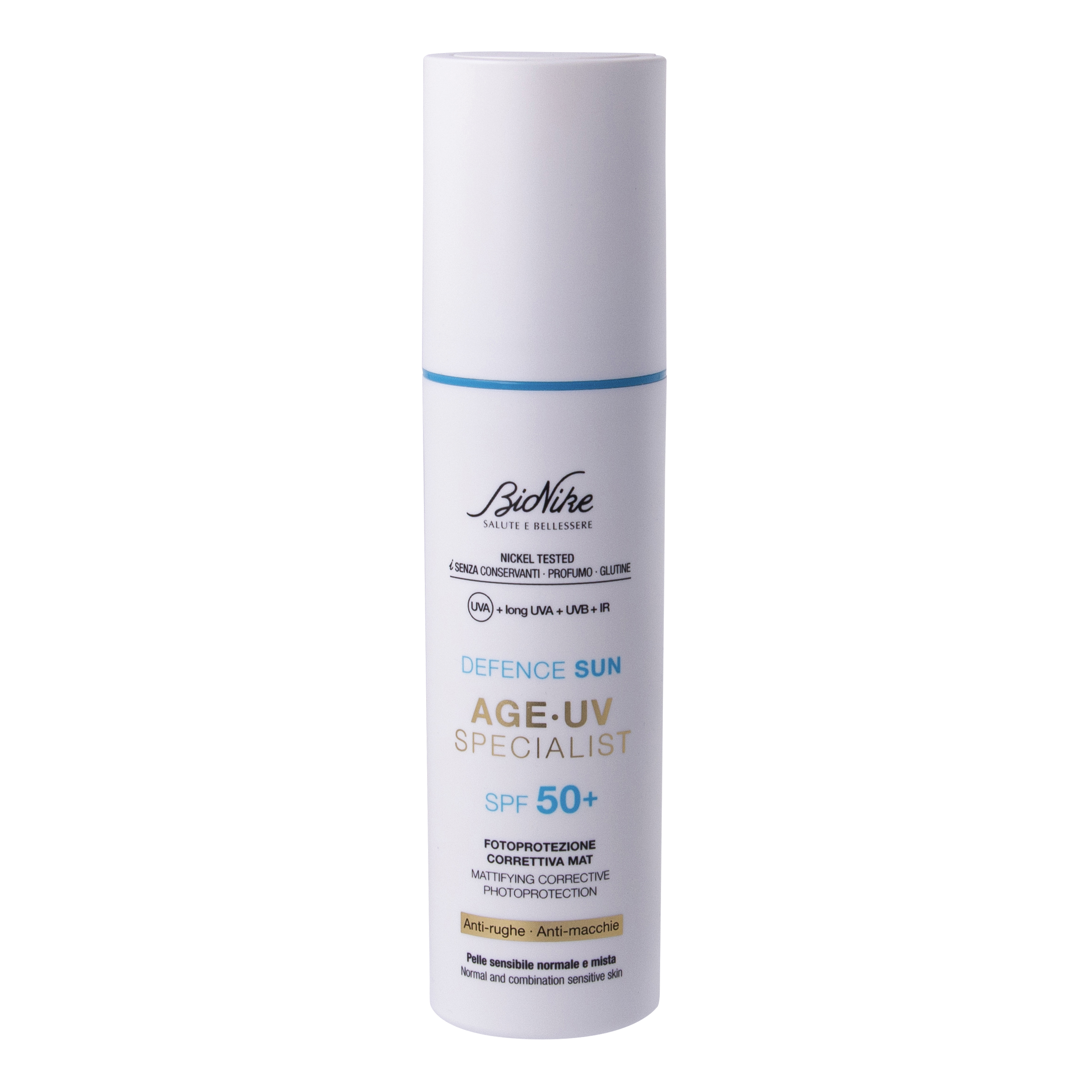 Defence sun age uv specialist 50+ fotoprotezione correttiva mat 50 ml