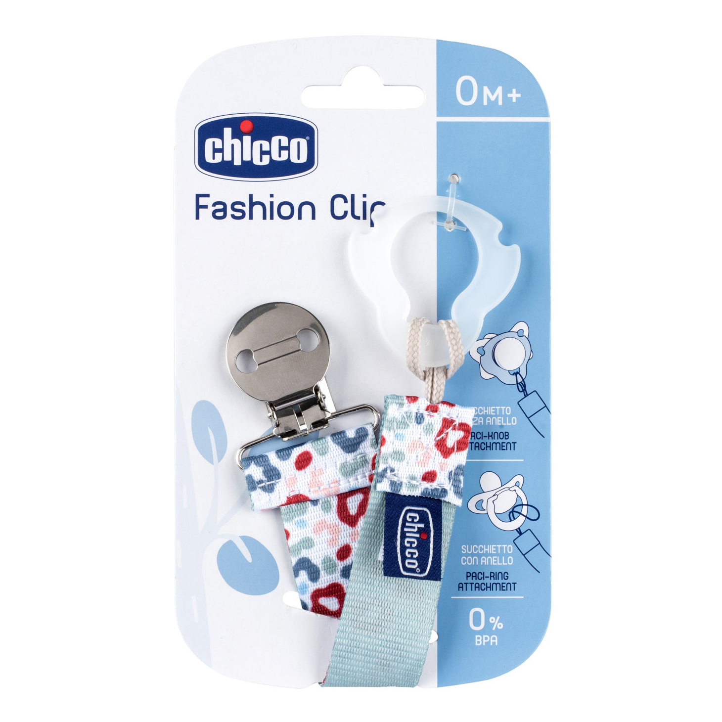 Chicco clip fashion verde