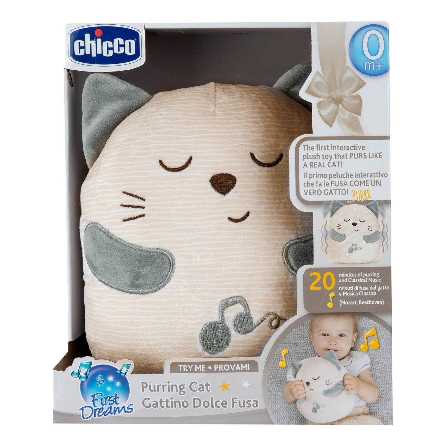 Chicco gioco fd purring cat